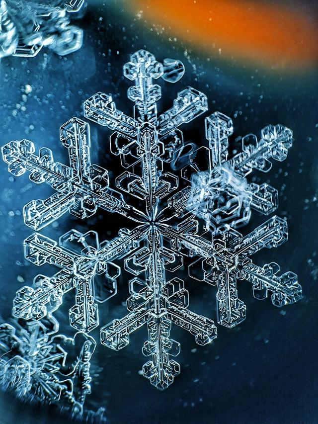 北京今天又下雪了，他拿起相机拍下震撼内心的“雪花”写真