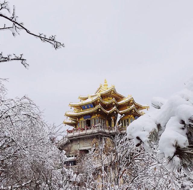 全球黄金最多的山顶！下雪后就成了“云顶天宫”，是老子得道之地