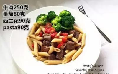 健身达人的减肥食谱！