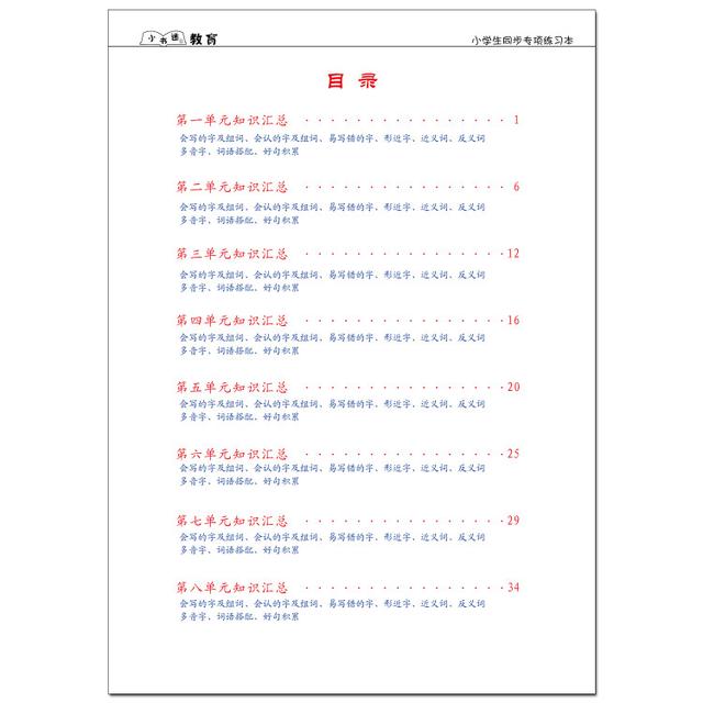 一年级下册语文数学同步重点知识点汇总