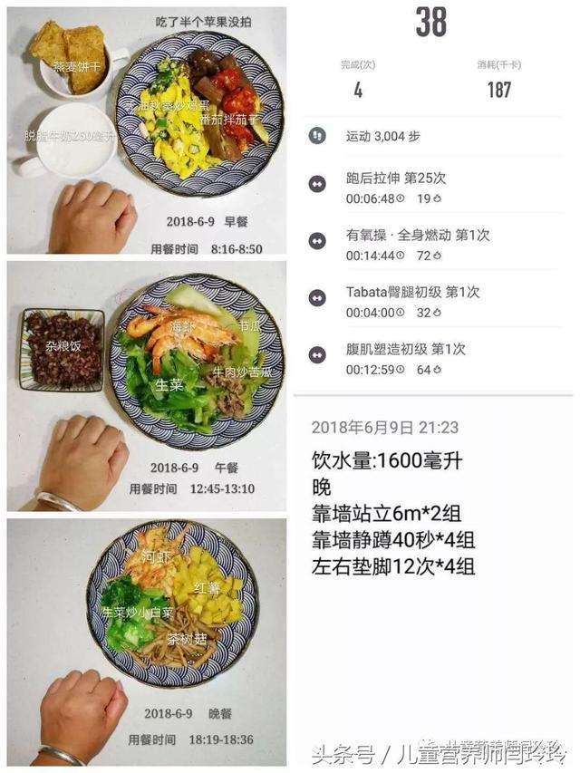 一周减脂餐示例分享：慧吃慧动，健康体重，真实、接地气的减肥餐