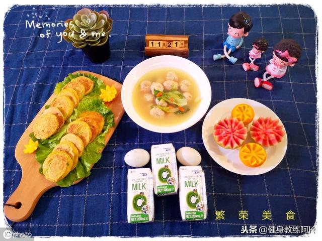 健身减脂营养餐食谱大全（含热量计算）