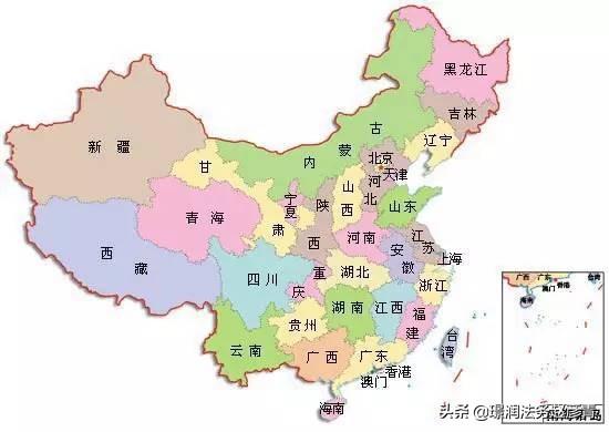 中国各省名字由来，涨知识了