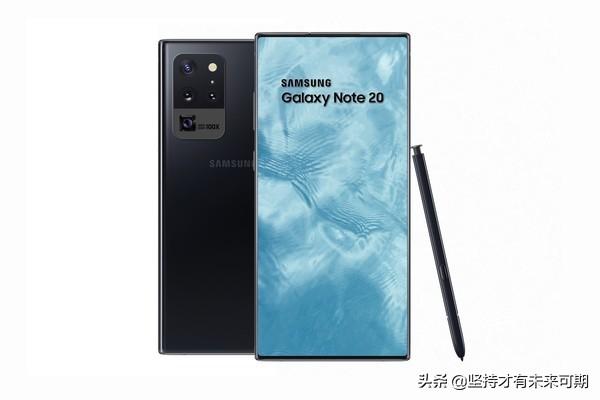 据说三星也要开发屏下摄像头了，Galaxy Note20渲染图曝光