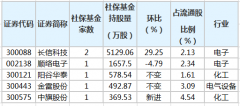 二季度末社保基金最新出现在5只个股前