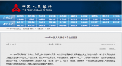 定调今年央行货币政策重点工作的重磅