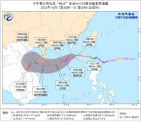 中央气象台：“纳沙”西行并向海南岛